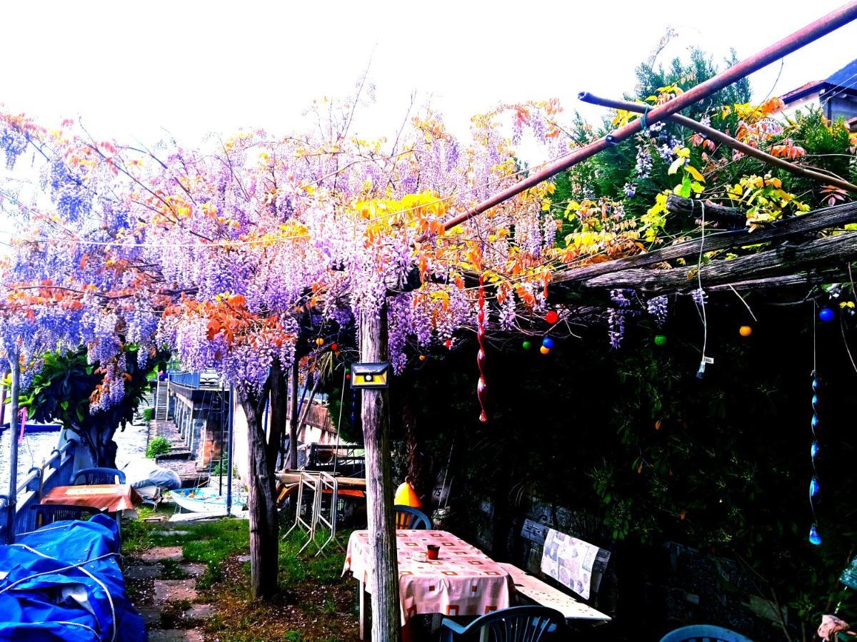 Affittacamere Trattoria Della Cascata Oggebbio Exterior foto