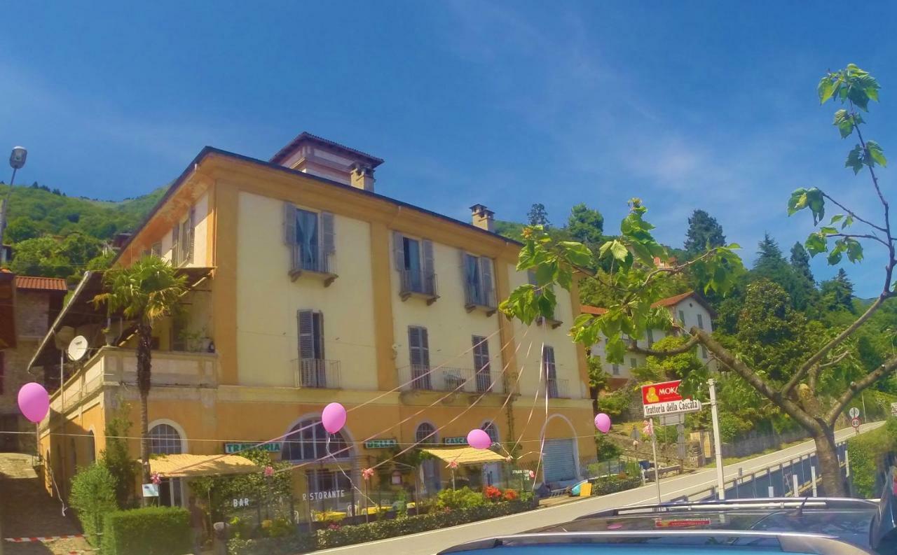 Affittacamere Trattoria Della Cascata Oggebbio Exterior foto