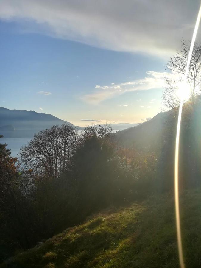 Affittacamere Trattoria Della Cascata Oggebbio Exterior foto